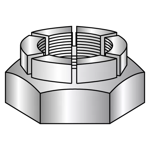 Flex Type Hex Lock Nut - Heavy Hex - Thin Height - Cadmium 