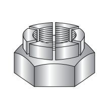 3/8-24 Flex Type Hex Lock Nut - light Hex - Thin Height - 18-8 Stainless