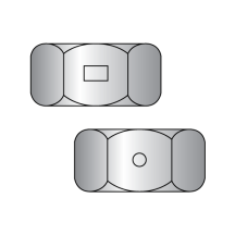 5/16-18 Two Way Reversible Lock Nuts - Finished Pattern - 18-8 Stainless