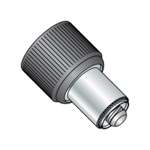 1032X.220X.036 Retractable Captive - Panel Fasteners - Black