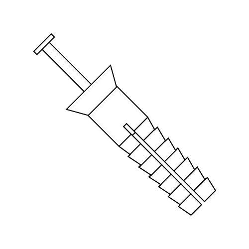 All Nylon Drive Pin Rivets