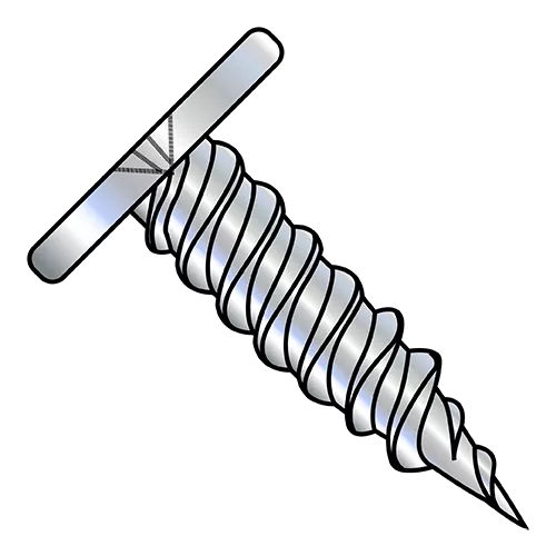 Phillips - Pancake - Self Piercing Screws - Zinc