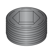 1 1/4 American Sockets® - Flush Seating - Socket Pipe Plugs - 7/8" Taper