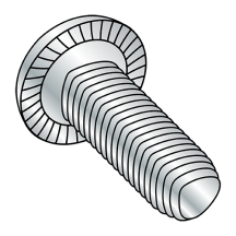4-40X5/16 Pan Serrated - Phillips - Alternatives to Taptite® Thread Rolling Screws* - Zinc