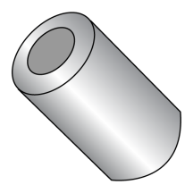 One Eighth - Round Spacers - Aluminum
