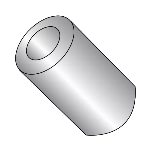 One Quarter - Round Spacers - Nickel Plated