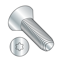 1/4-20X1 1/4 Flat - Six Lobe - General Alternatives to Taptite® Thread Rolling Screws* - Zinc