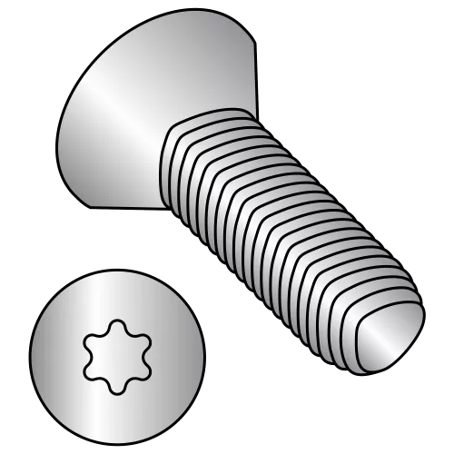 Six Lobe 82 Flat Head Taptite Screws