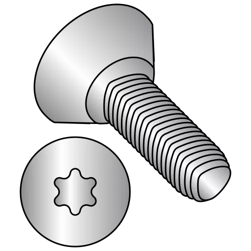 82° Flat Undercut - Six-Lobe - Alternatives to Taptite® Thread Rolling Screws* - 18-8 Stainless