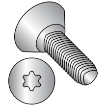 8-32X3/8 82° Flat Undercut - Six-Lobe - Alternatives to Taptite® Thread Rolling Screws* - 18-8 Stainless