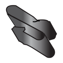 "S" Type Clips - Black Phosphate & Oil