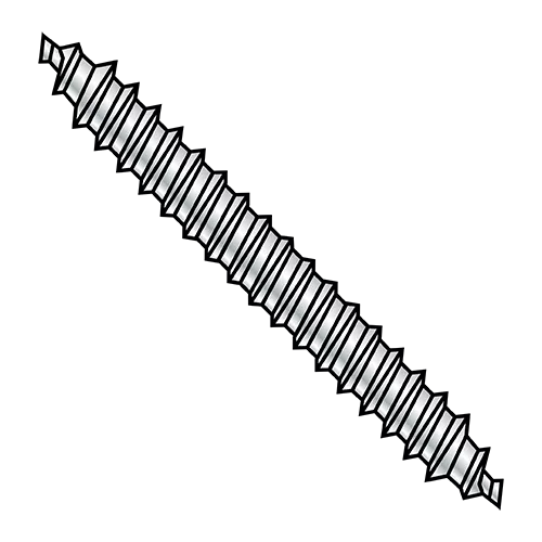 Dowel Screws - Fully Threaded - Zinc