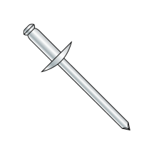 3/16X.12-.18 Large Flange Head - Blind Rivets - Steel to Steel