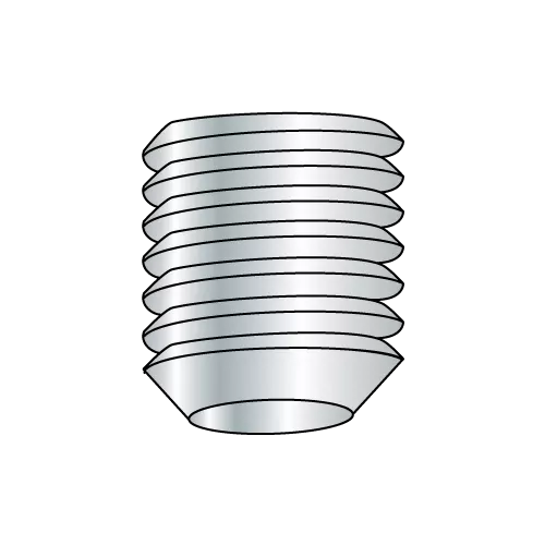 10-32X1 American Sockets® - Cup Point - Socket Set Screws - Fine Thread