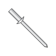 3/16X.18-.25 Standard Blind - Closed End - All Stainless - Dome Head
