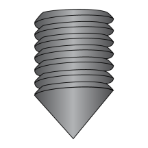 6-32X3/16 American Sockets® - Cone Point - Socket Set Screws