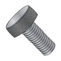 8-32X5/8 Knurled Thumb Screws - Plain Style - No Shoulder