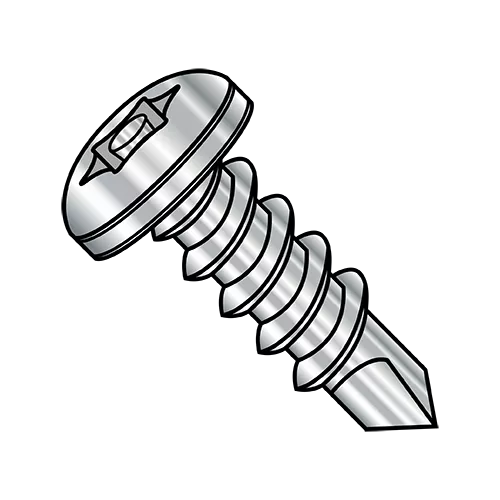 Six Lobe Pin In Pan Head Self Drilling Screws