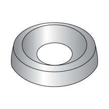 8 Countersunk Finishing Washers - Nickel