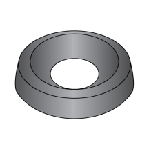 #10 Countersunk Finishing Washers - Black Zinc