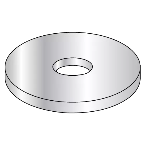 Flat Washers - Type B - Wide Series - Zinc - USA