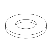 5/16X1/2X.032 Standard Flat Washers - Nylon
