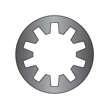 10 Internal Tooth - Lock Washers - Black Oxide