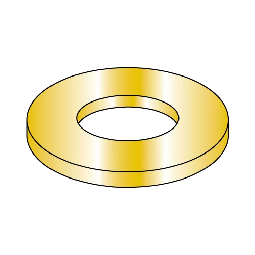Machine Screw Washers - Zinc Yellow