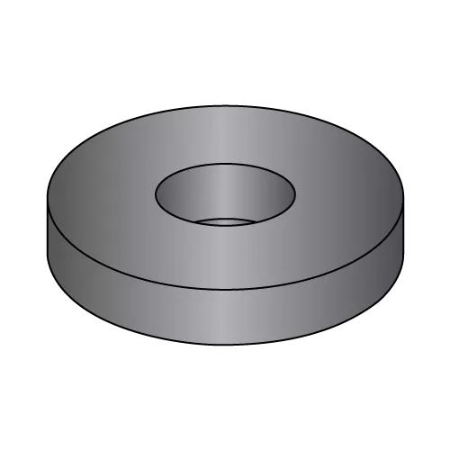 Flat Washers SAE - Black Zinc