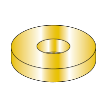 1 INCH Thru-Hardened Flat Washers USS - Zinc Yellow