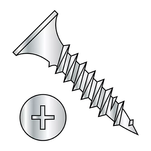 Bugle - Phillips - Drywall Screws - Fine Thread / Sharp Point - Zinc