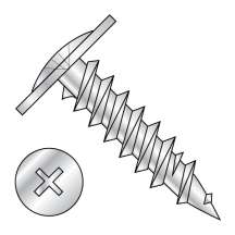 8X2 1/2 Modified Truss Phillips - Drywall Screws - Zinc
