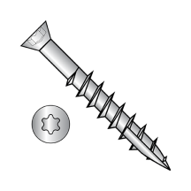 6 Lobe - Trim Head - Drywall Screws - Type 17 Point - 18-8 Stainless 