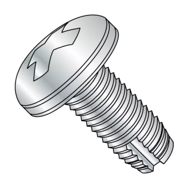 10-24X1  Phillips Pan Thread Cutting Screw Type 1 Fully Threaded Zinc