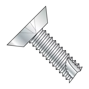 10-16X1/2  Phillips Flat Undercut Thread Cutting Screw Type 25 Fully Threaded Zinc