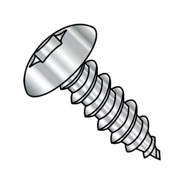 10-16X1/2  Six Lobe Full Contour Truss Self Tapping Screw Type AB F/T 18-8 Stainless Steel