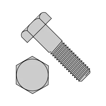 1/2-13X6 1/2  Hex Machine Bolt Galvanized Hot Dip Galvanized