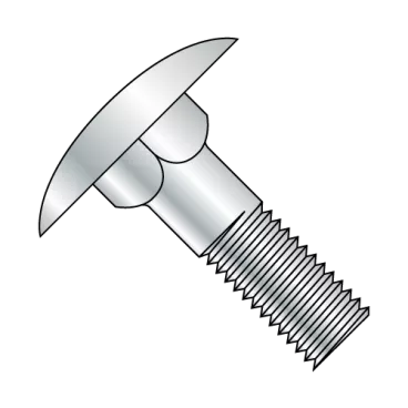 10-24X1  Step Bolt Zinc