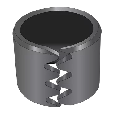 .75X.50X.50  Tension Bushing Type 3 6150 Spring Steel Through Hardened and Tempered Plain