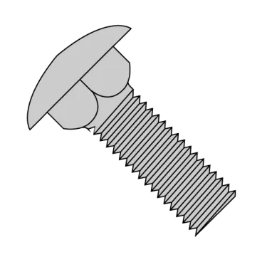 3/8-16X1  Carriage Bolt Galvanized