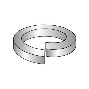 M3  Din 127 B Metric Split Lock Washer 18 8 Stainless Steel
