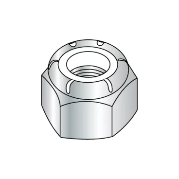 M12-1.75  Din 985 Metric Class 8 Nylon Insert Hex Locknut Zinc