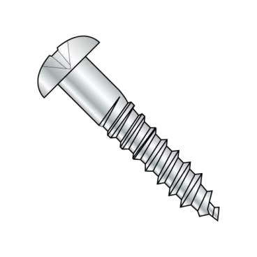 5-20X1/2  Phillips Round Head Full Body 2/3 Thread Wood Screw Zinc