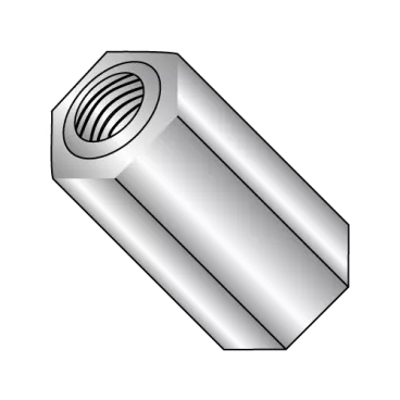 10-32X1/8  Three Eighths Hex Standoff Aluminum