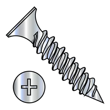 6-18X1 5/8  Phillips Bugle Head Hi Low Drywall Screw Zinc