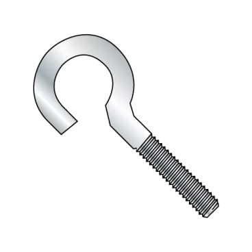 5/16-18X3 3/4  Open Eye Bolt Machine Screw Thread Zinc