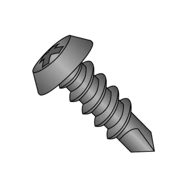 7-19X7/16  Special Phillips Pan Framing Tek Screw Full Thread Black Phosphate