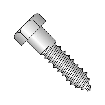 1/2X1 1/2  Hex Lag Screw 18-8 Stainless Steel