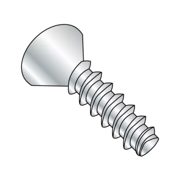 12-11X3/4  Phillips Flat Plastite Alternative 48-2 Fully Threaded Zinc Bake And Wax