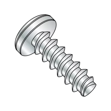 5-20X3/8  Phillips Pan Plastite Alternative 48-2 Fully Threaded Zinc Bake And Wax